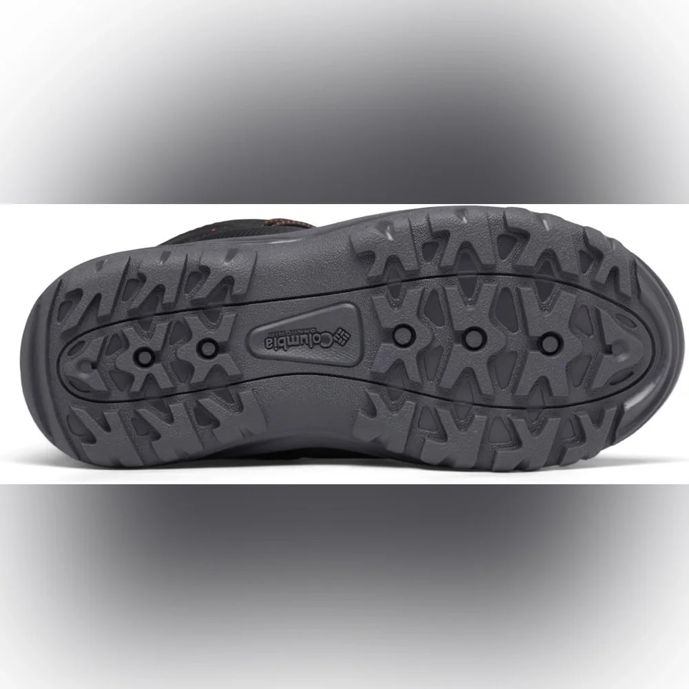 Columbia Kids Black and Gray Waterproof Winter Boot